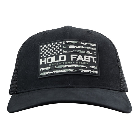 Camo Flag Mens Cap