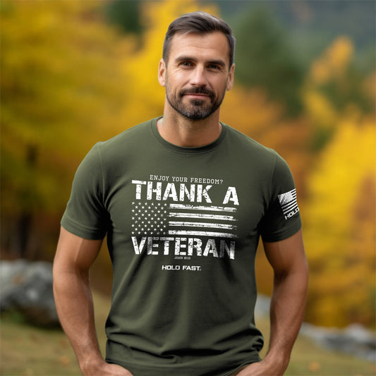 Thank A Veteran Mens T-Shirt