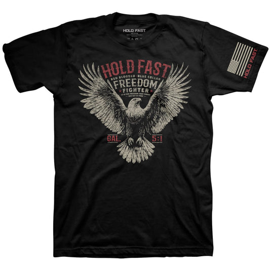 Freedom Fighter Eagle Mens T-Shirt