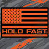 Orange Stripe Camo 30 oz Tumbler