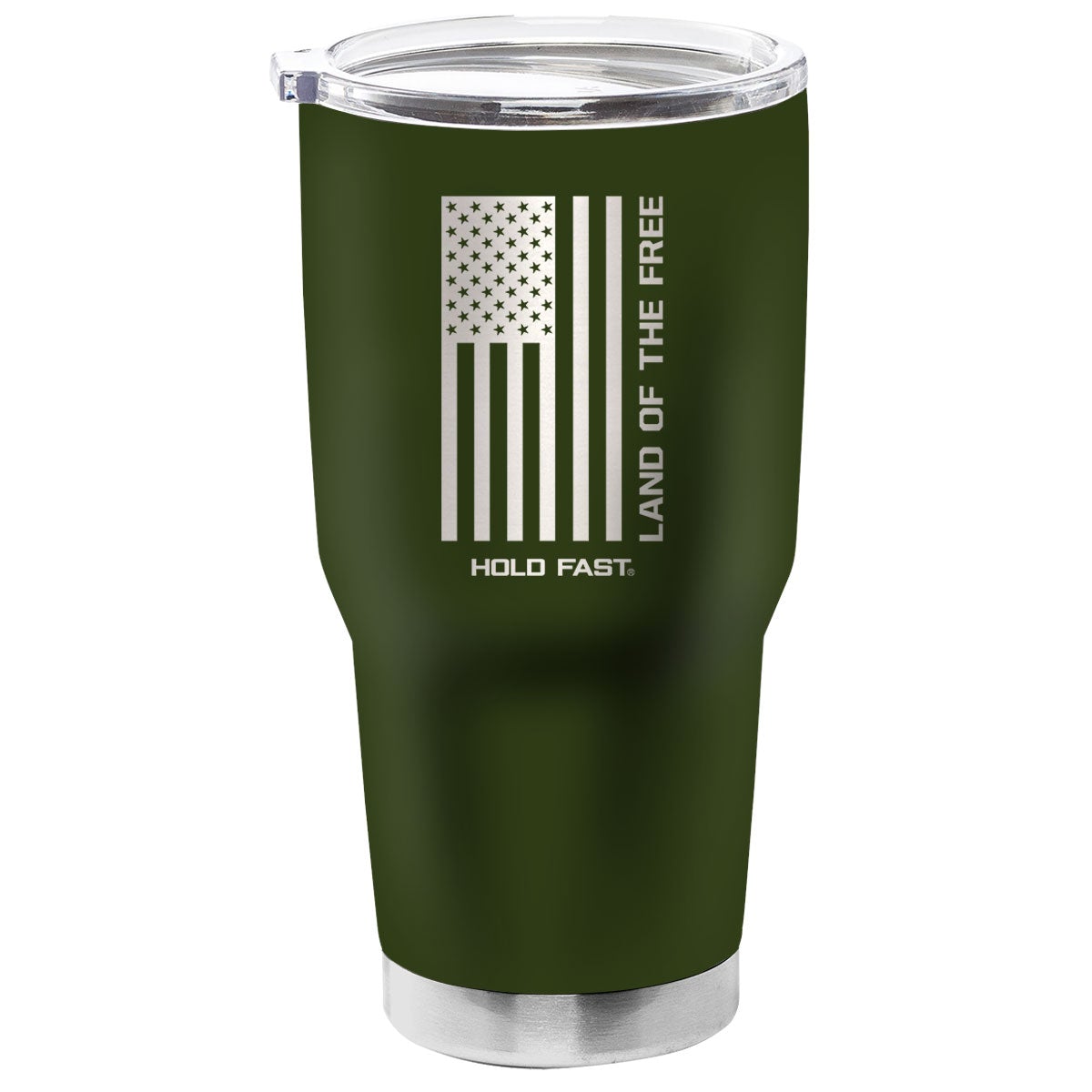 Hold Fast 30 oz Stainless Steel Tumbler Land of The Free