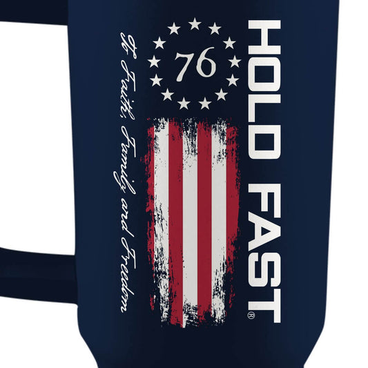 76 Flag 40 oz Mug With Straw