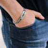 Hold Fast Flag Mens Bracelet