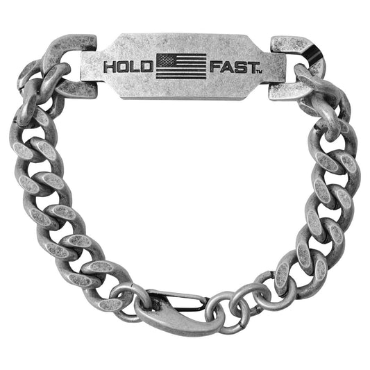 Hold Fast Flag Mens Bracelet