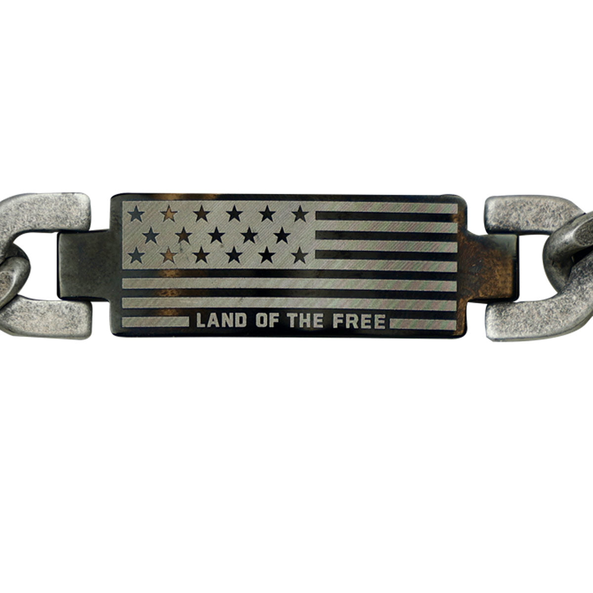 Land Of The Free Mens Bracelet