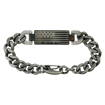 Land Of The Free Mens Bracelet