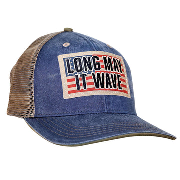 Long May It Wave Mens Cap