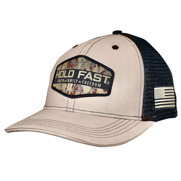 Camo Badge Mens Cap