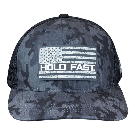 Dark Grey Desert Camo Mens Cap