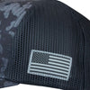 Dark Grey Desert Camo Mens Cap