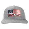 Heathered Flag Mens Cap