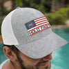 Heathered Flag Mens Cap