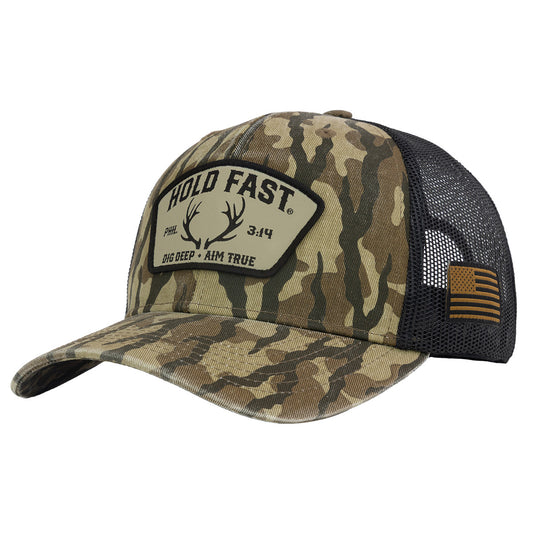 Dig Deep Antler Camo Mens Cap