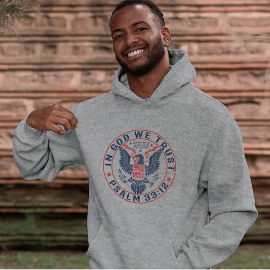 In God We Trust Emblem Mens Hoody