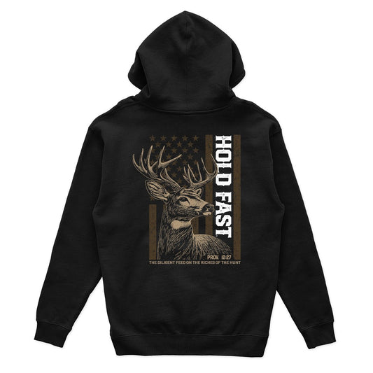 Deer Flag Mens Hoody