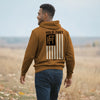 Interlocking Logo Flag Mens Hoodie