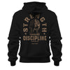 Strength Through Discipline Mens Hoodie