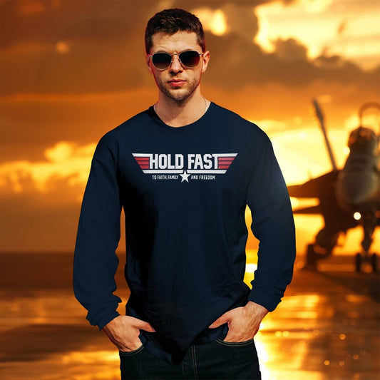 Soar On Wings Mens Long Sleeved T-Shirt