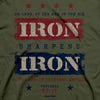 Iron Sharpens Iron Proverbs 27:17 Mens T-Shirt