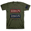 Iron Sharpens Iron Proverbs 27:17 Mens T-Shirt