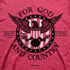 Honor And Glory God And Country Mens T-Shirt