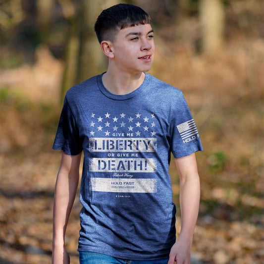 Give Me Liberty Or Give Me Death Mens T-Shirt