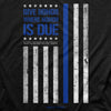 Back The Blue Mens T-Shirt