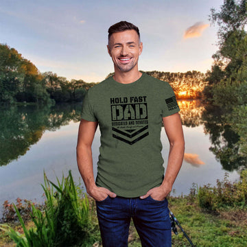 Hold Fast Dad Mens T-Shirt