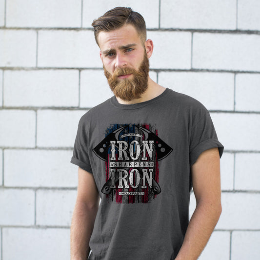 Iron Sharpens Iron Mens T-Shirt