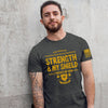 Strength & Shield Mens T-Shirt