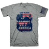 God Bless America Scene Mens T-Shirt