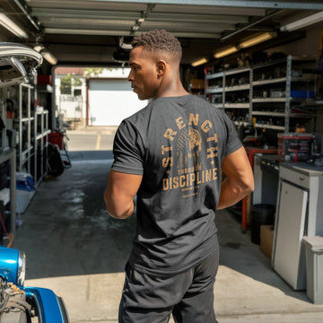 Strength Through Discipline Mens T-Shirt