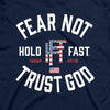 Fear Not Trust God Mens T-Shirt