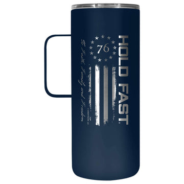 76 22 oz Stainless Steel Mug With Handle