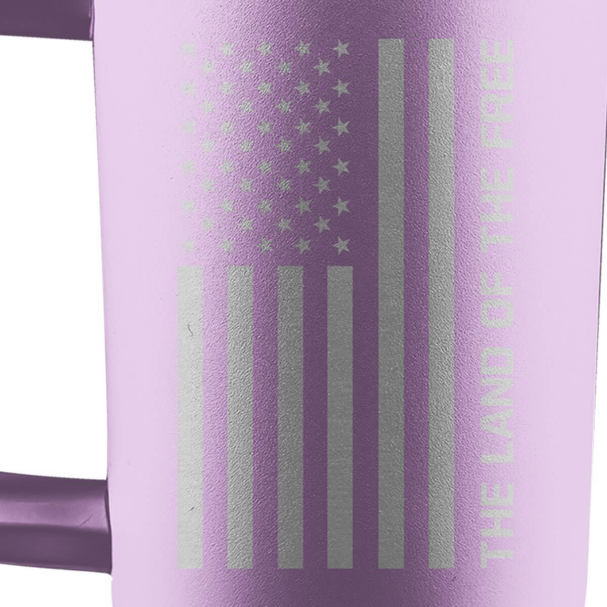 Land Of The Free Violet Closeup