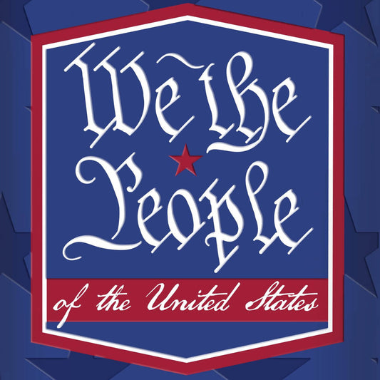 We The People 30 oz Mug With Straw