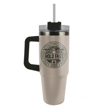 Pro Faith Eagle 30 oz Mug With Straw