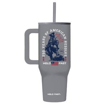 Colonial Soldier 40 oz Mug With Straw
