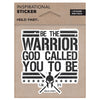 Warrior Sticker