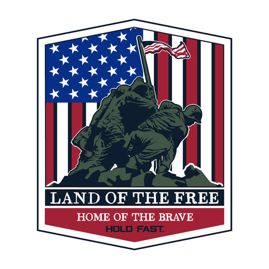 Land of the Free Sticker