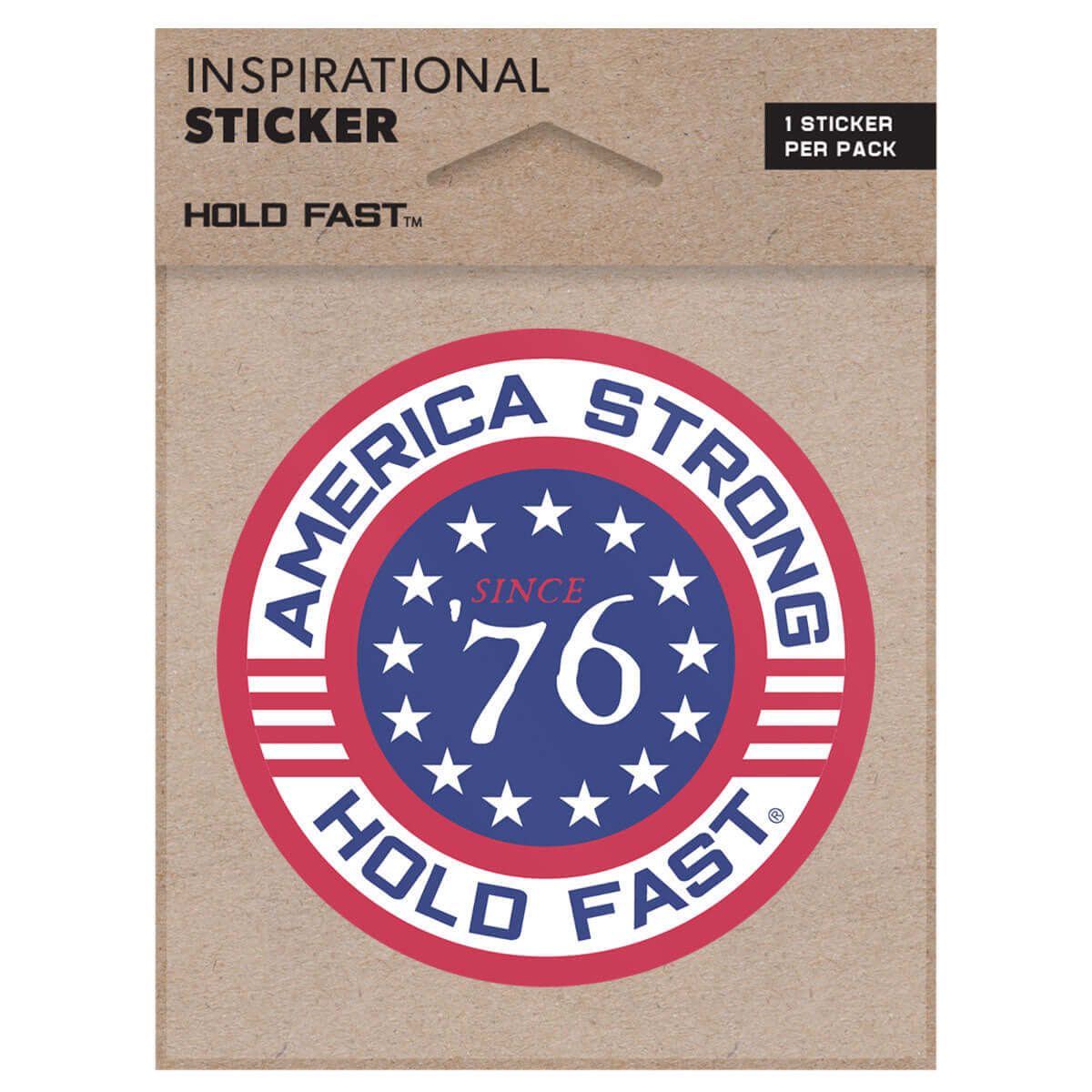 America Strong Sticker – We Hold Fast