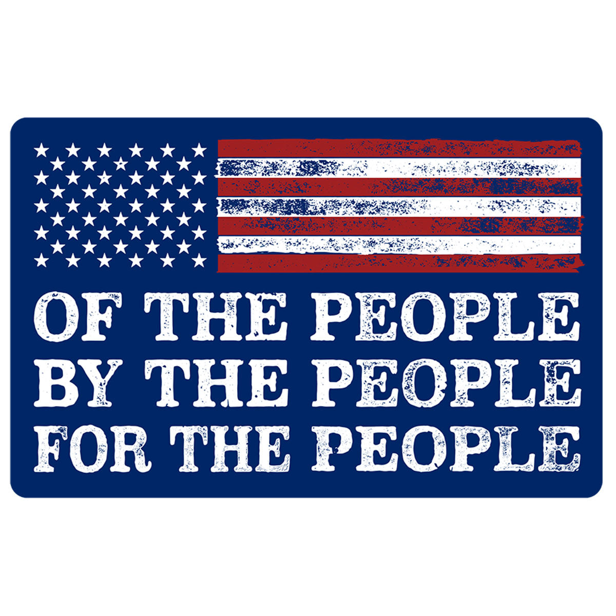 Of The People Sticker
