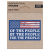 Of The People Sticker