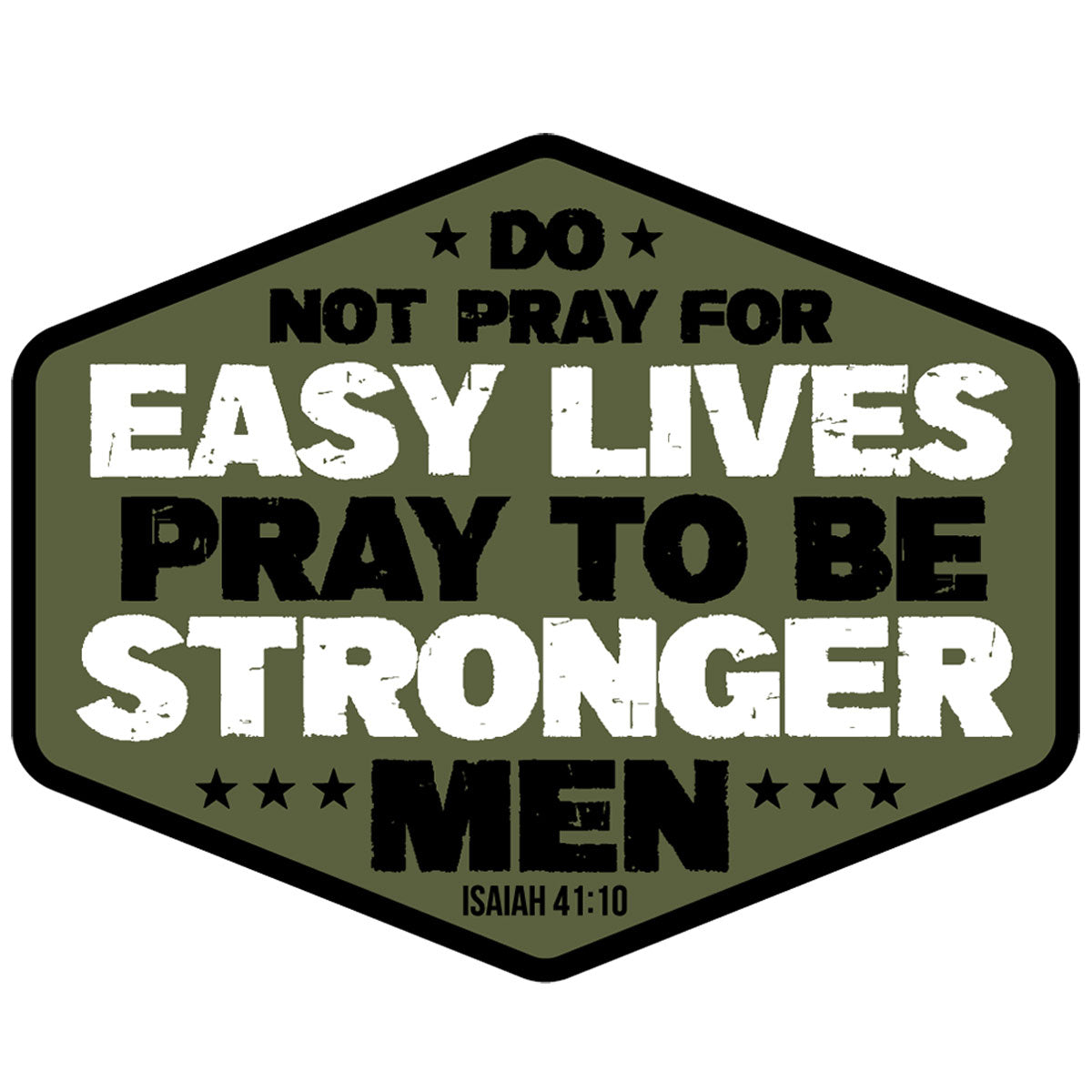 Stronger Men Sticker