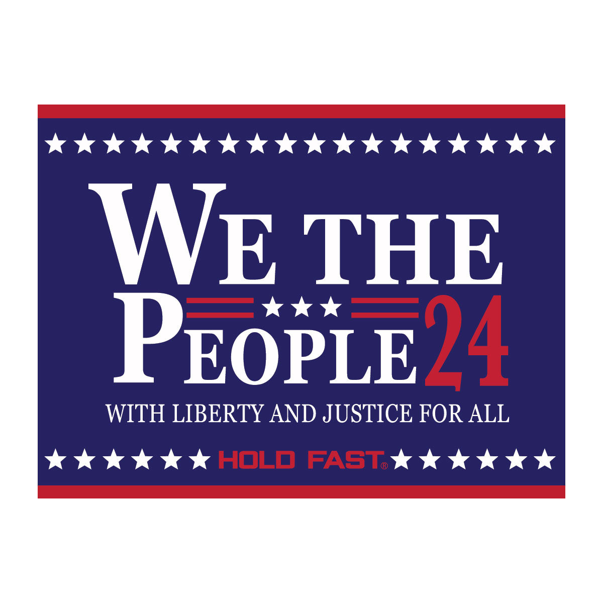 We The People 24 Sticker
