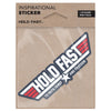 Hold Fast Sticker Aviation Wings Packaged Mockup