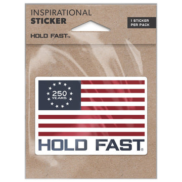 250 Flag Sticker