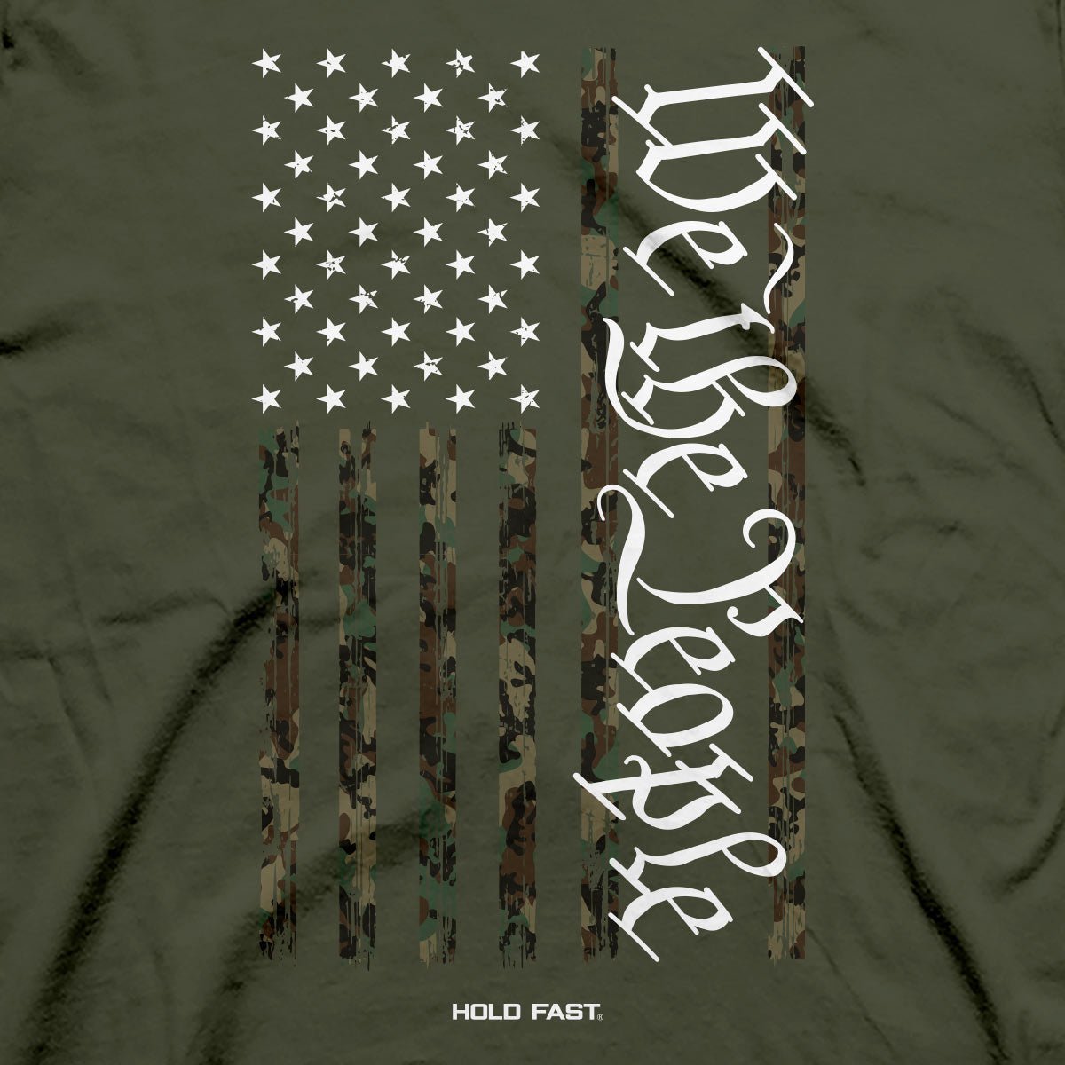 We The People Camo Mens T-Shirt