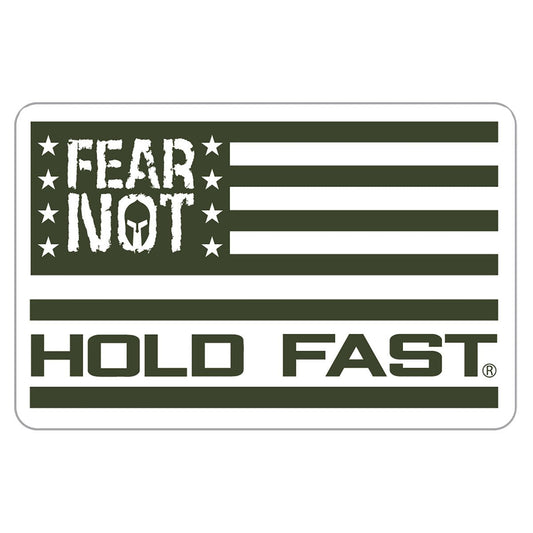 Fear Not Military Sticker